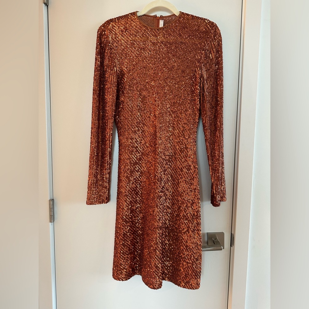 Naeem Khan Sequin Dress